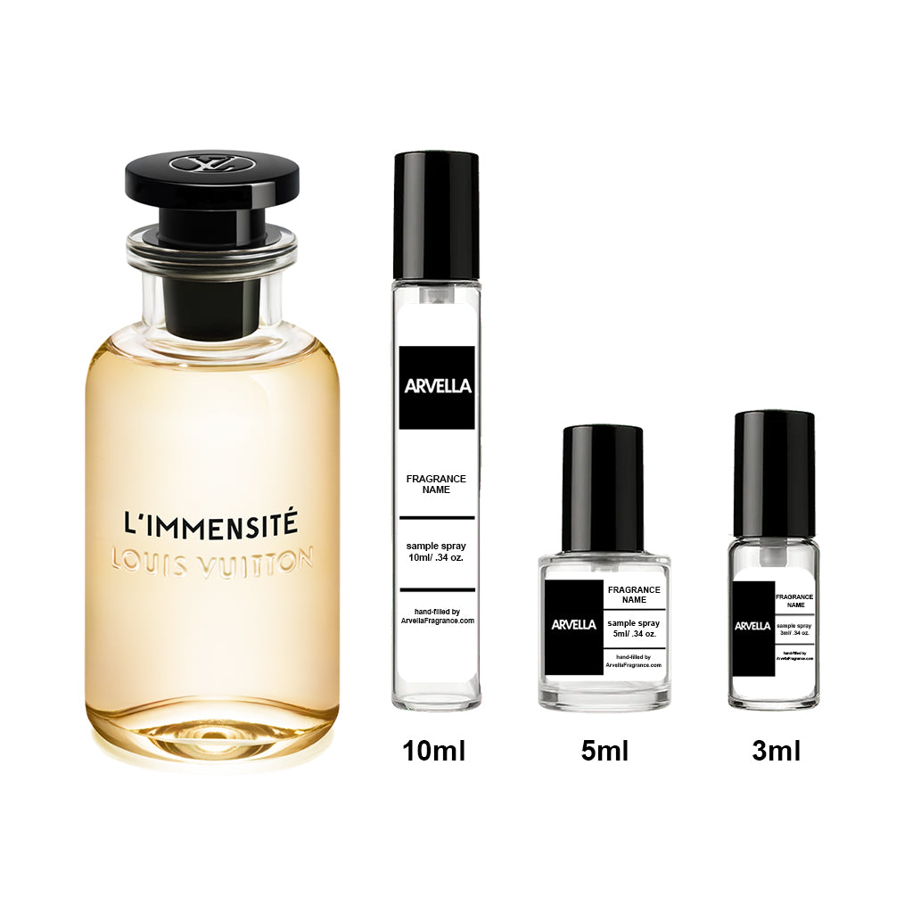 Louis Vuitton L'Immensite Sample 10ml Spray - Arvella Fragrance